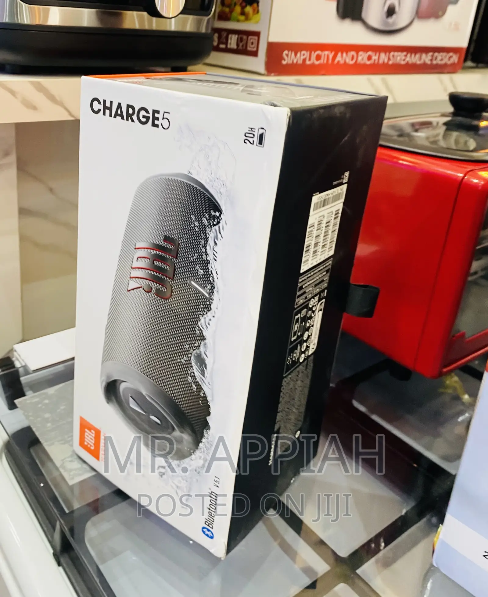 Shop Adorable JBL Charge 5 Rechargeable Bluetooth Speaker.