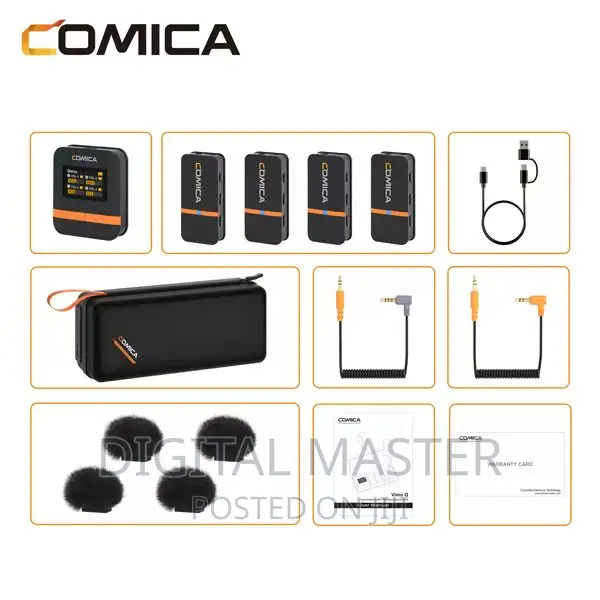 Comica Vimo Q Four-channel Mini Wireless Microphone System