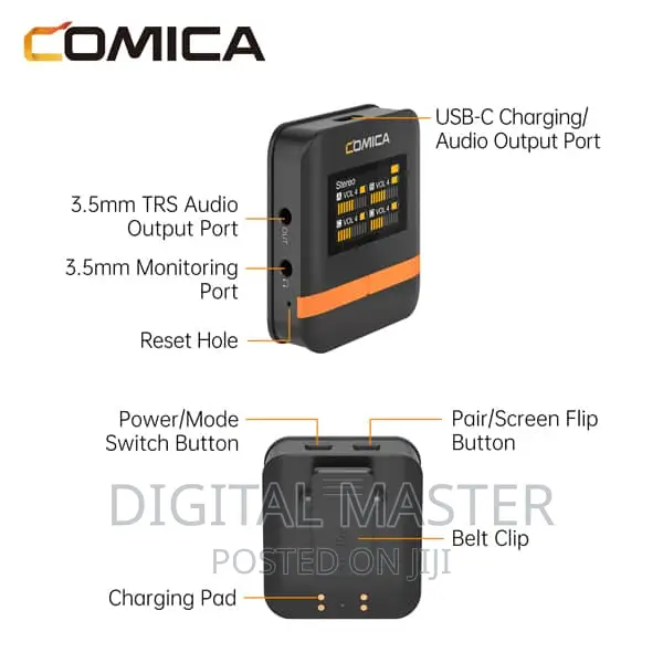 Comica Vimo Q Four-channel Mini Wireless Microphone System