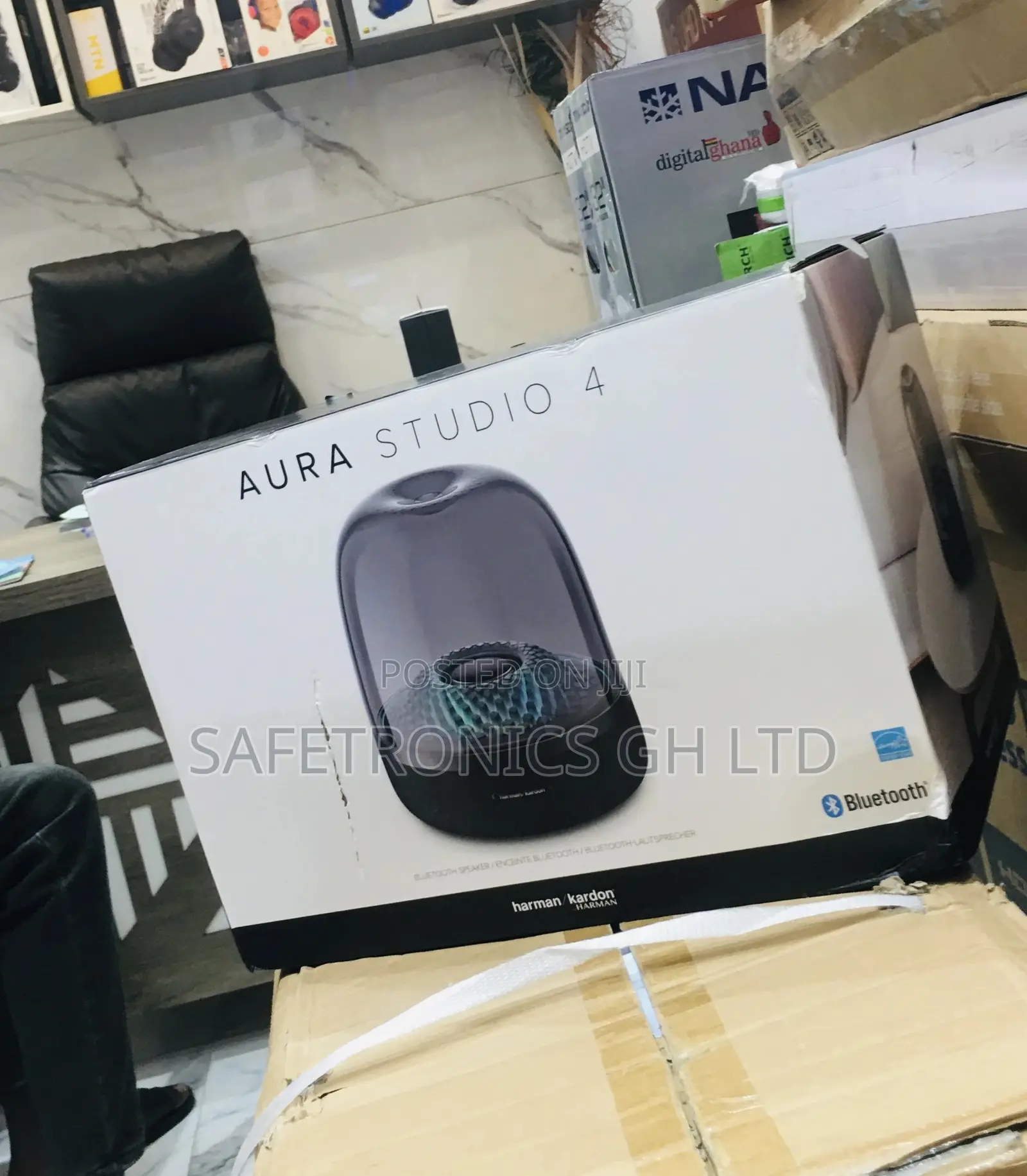 Harman Aura Studio 4 Bluetooth Wireless Black Kardon S