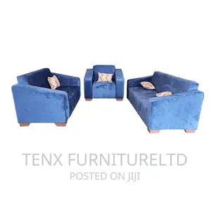 SOFA SET (Short and Thick Wooden Legs)