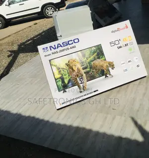 Smart Digital Nasco Glossy LED Black 50 Inches Tv