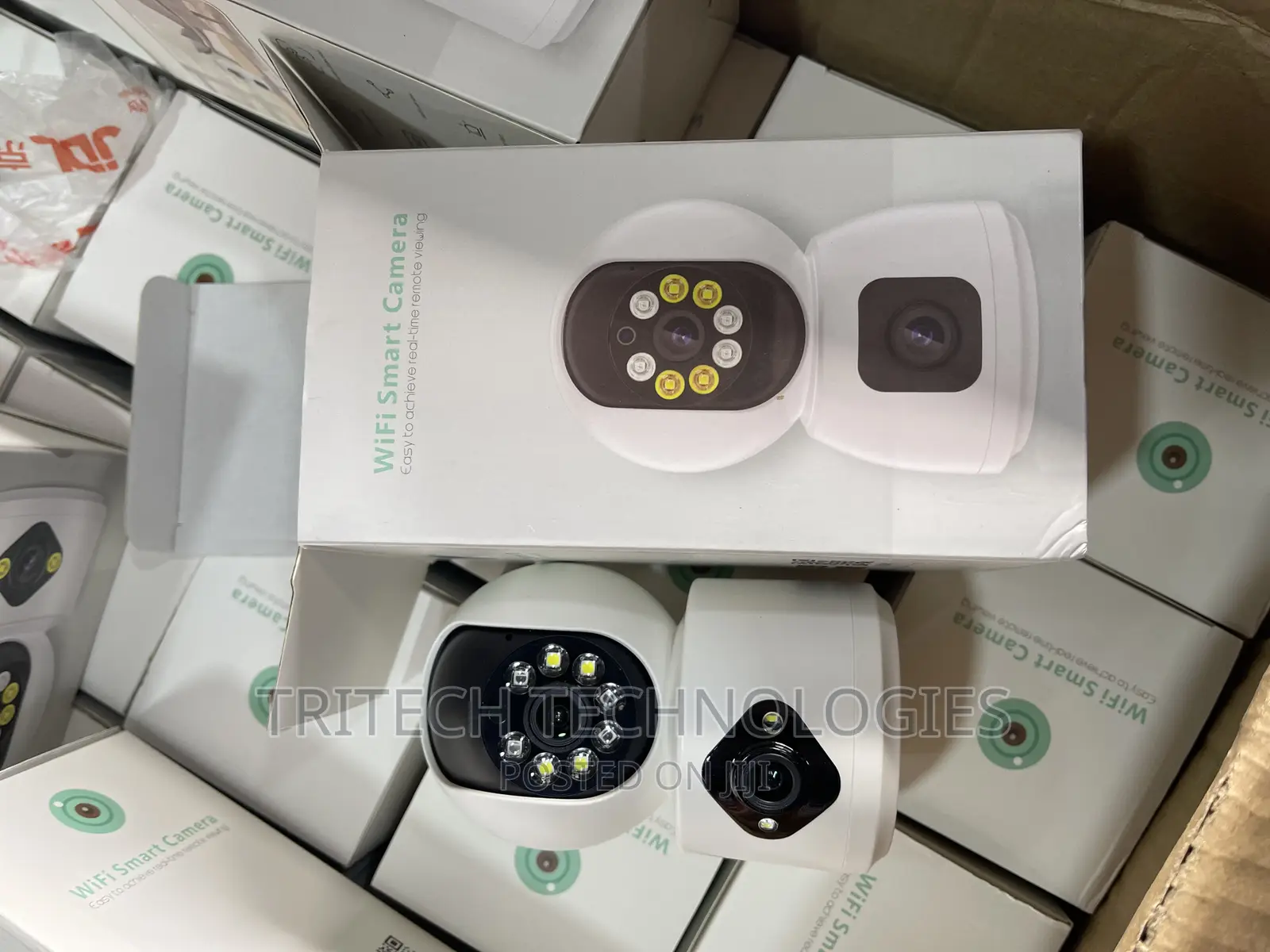Wifi Camera Double Lens 3MP, 2 Way Audio