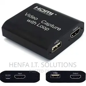 HDMI Capture Card With a Loop