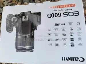 Original Canon Full Hd Eos 600d Compact System Camera