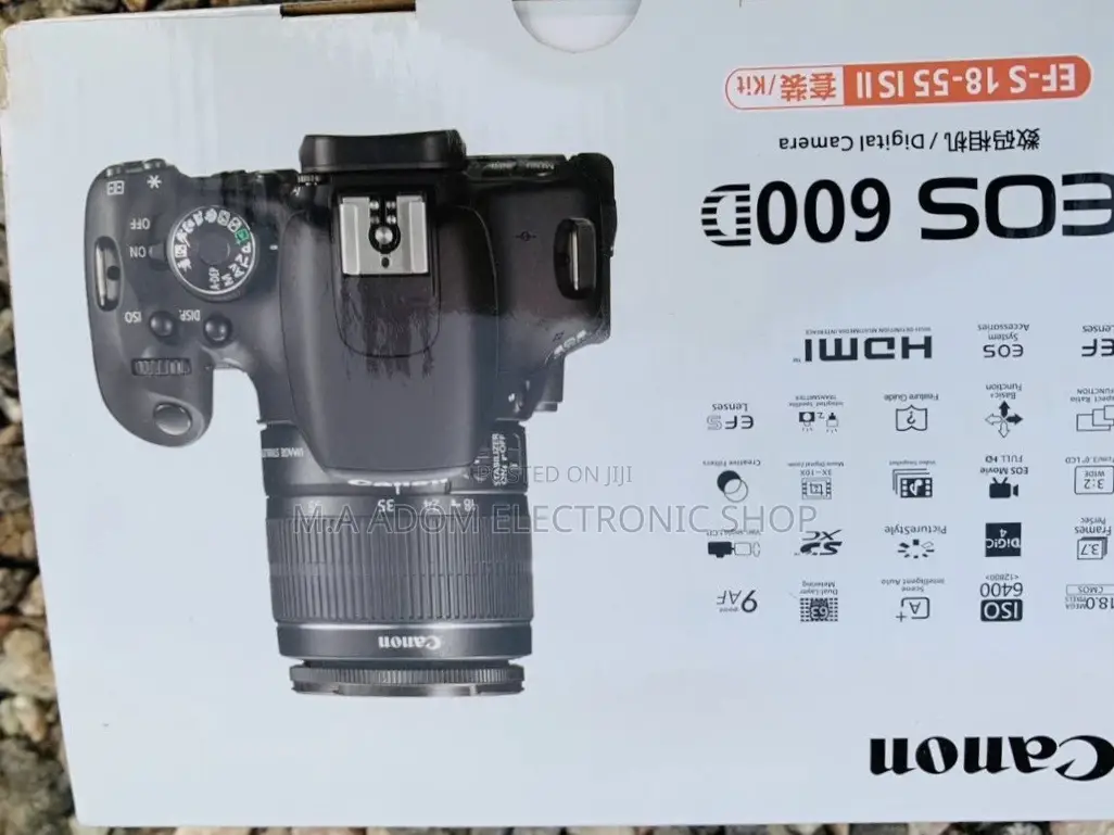 Sealed in Box Canon Full Hd Eos Digital and Compact Camera.