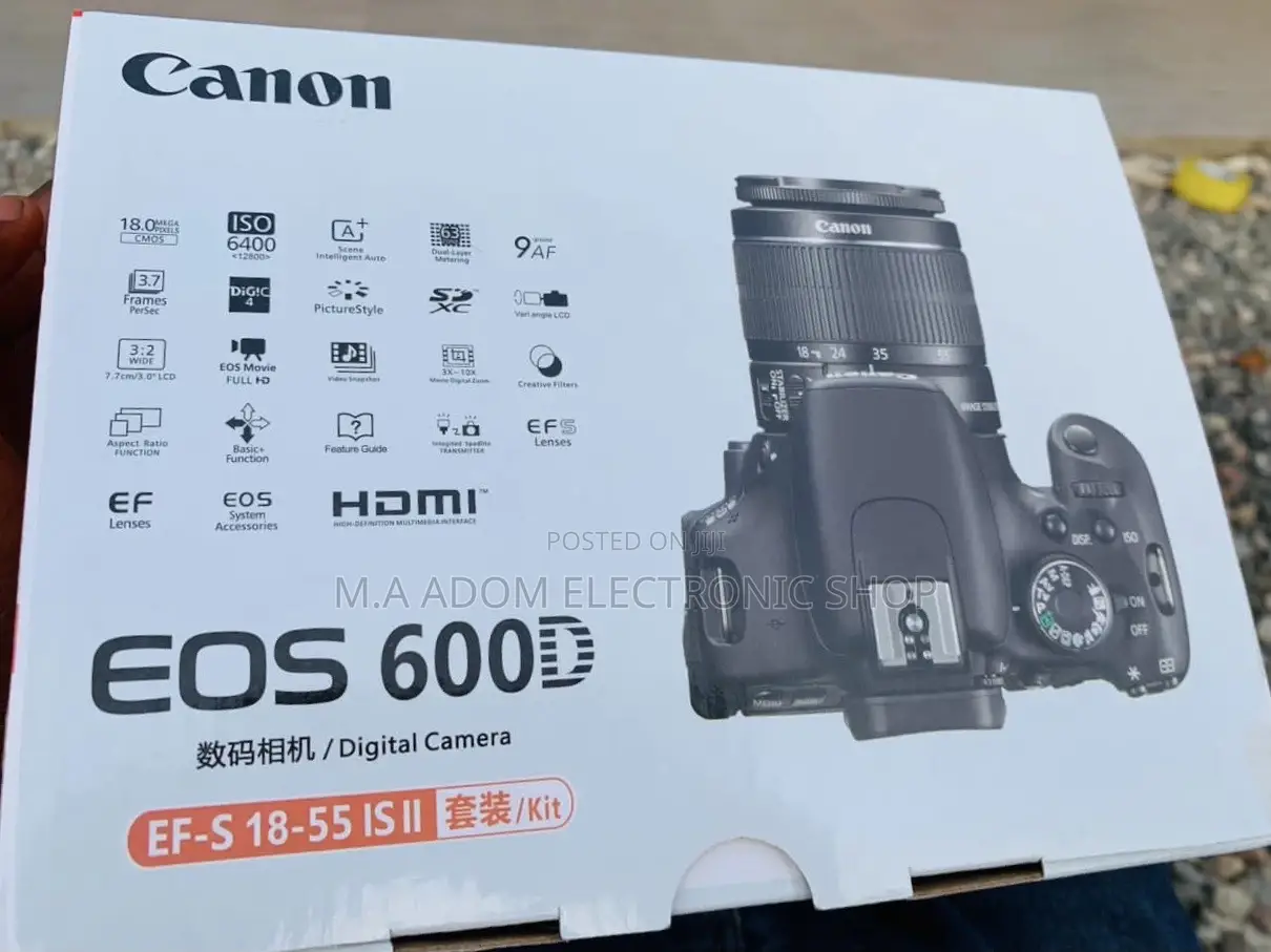 Unique Design Canon Eos 600d Digital SLR and Compact Camera