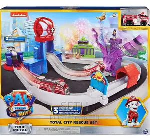 Children Kids Paw Patrol Total City Rescue Track Set