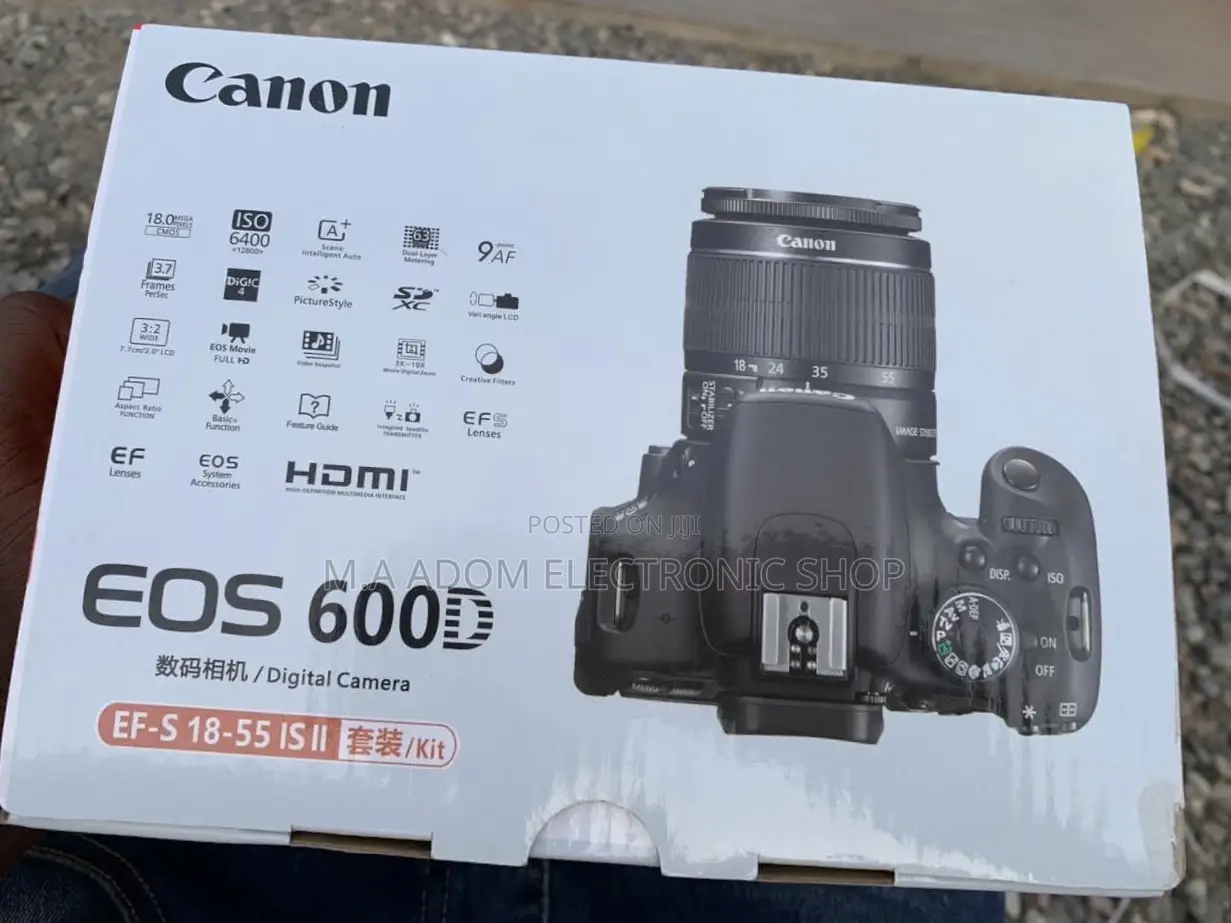 Well Designed Canon Eos 600d Digital Compact Camera
