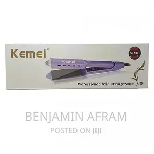 Original Kemei 1231 Professional Hair Straightener