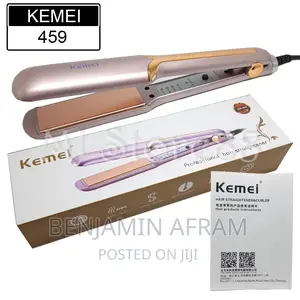 Hair Straightener Kemei 459
