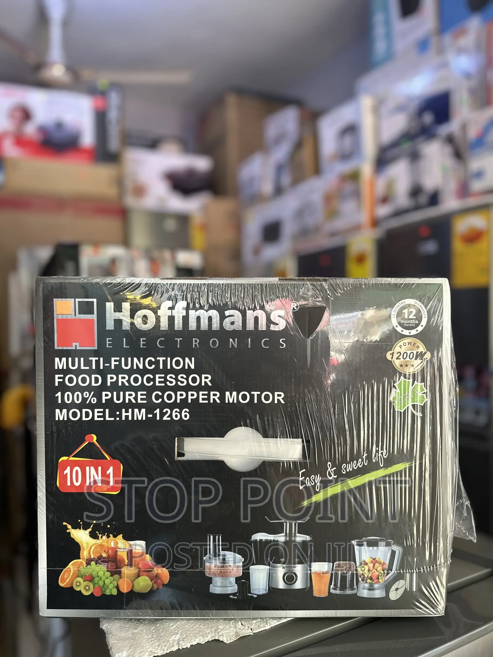Hofmans 10 in 1 Food Processor