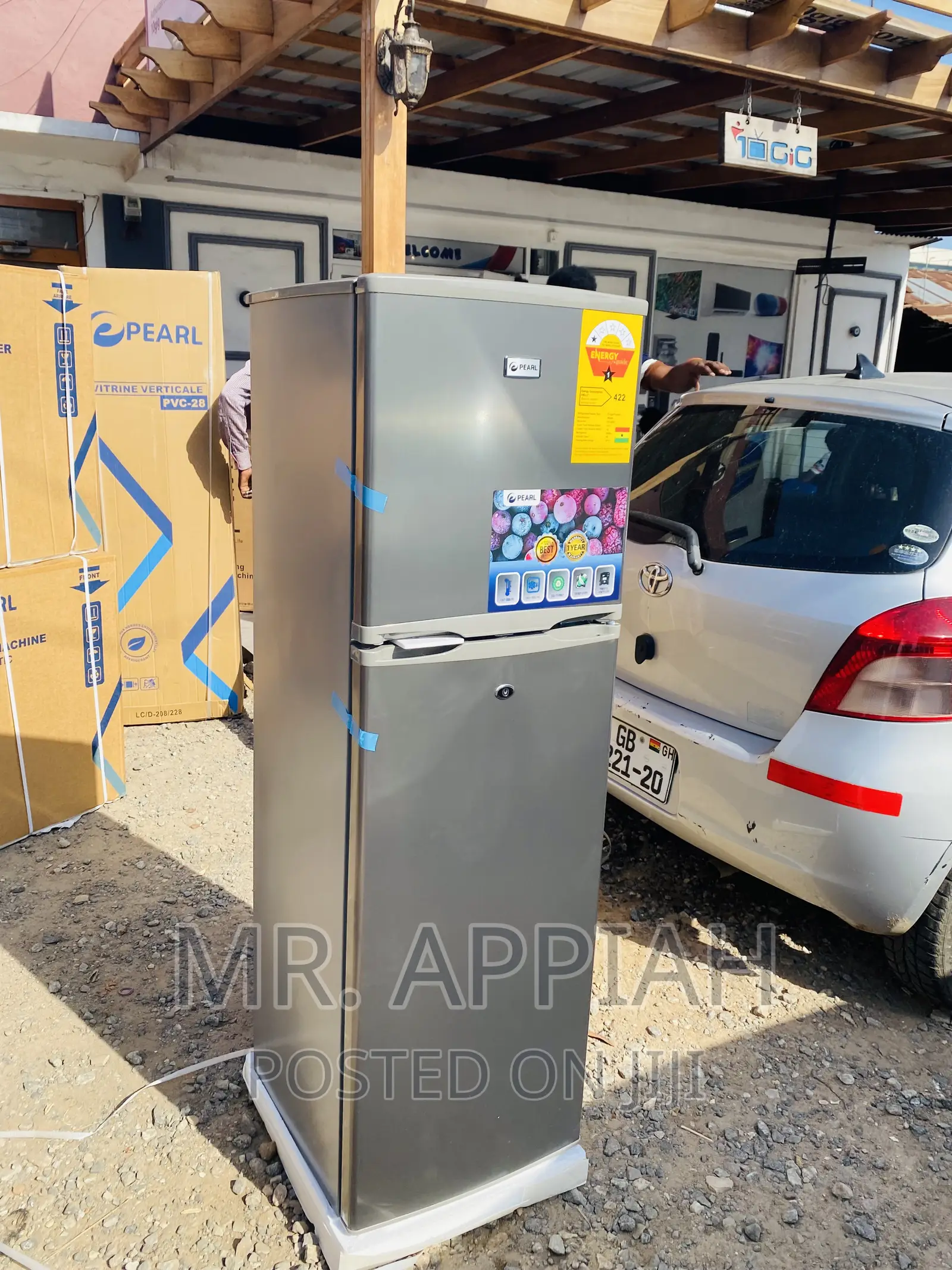 Original Pearl Pf-270ix(166L)Double Door Electric Fridge.