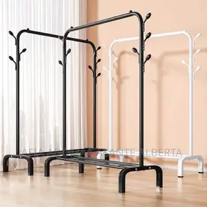 Cloth Hanger With Shoe Rack