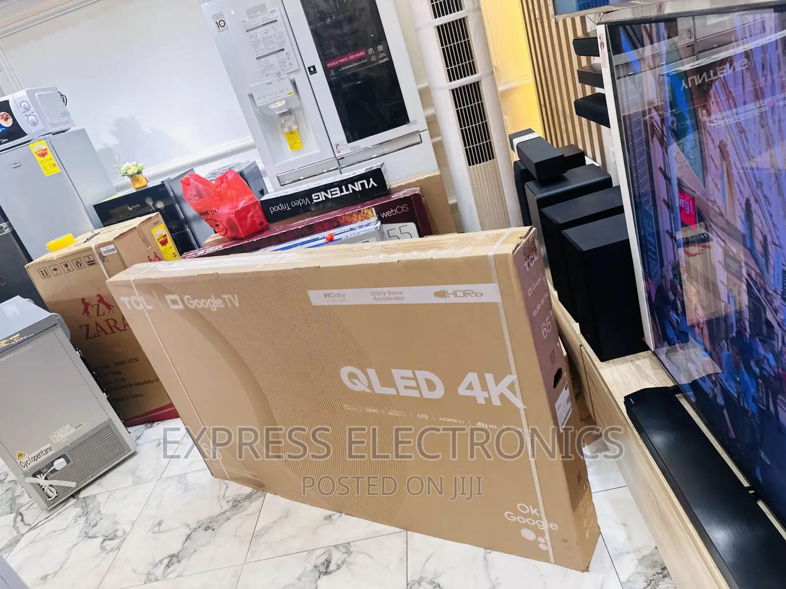 Sports Mode UHD Smart TCL 65”C645 QLED Tv 