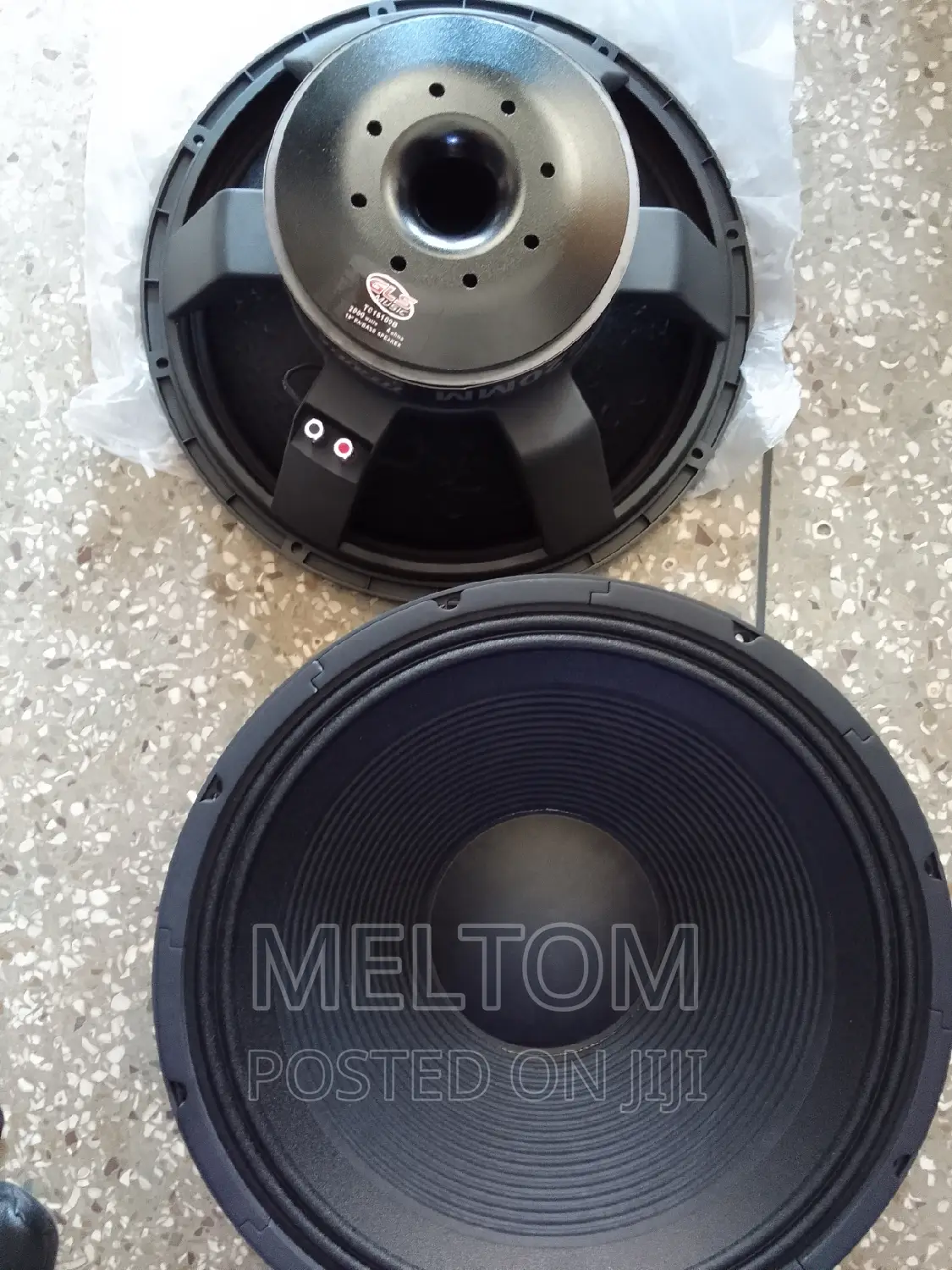 Titanic Usa 2000w 18inches Double Magnet Raw/Naked Speaker