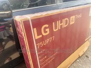 Micro Dimming UHD Smart 75”UP77 LG Tv 