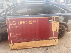 Available at Stock UHD Smart Lg Tv 75”Up77