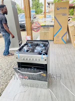 Buy Reliable 60x60 Ferre 4 Gas Burner + Oven(Gray).