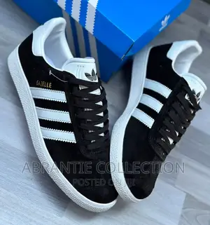 Adidas Gazelle Black/White