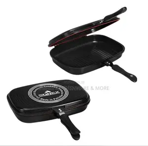Two-Sided Double Grill Non-Stick Pressure Pan