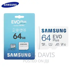 Original 64GB Samsung Evo Plus Memory Card