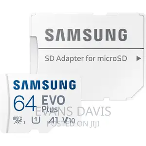 Original 64GB Samsung Evo Plus Memory Card