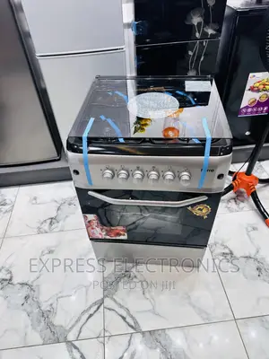 Sliver Gas Cooker Oven 4burner 60/60 Long Lasting Durability