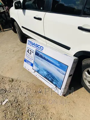 Shop Authentic Nasco 43 Inch Digital Satellite Tv(Black).