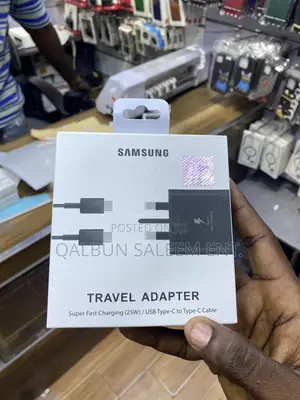 Original Samsung Type-C to Type-C 25 Watts Complete Charger