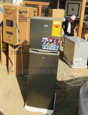 Pearl 166 Liters Doubledoor PF-270IX Topfreezer Fridge