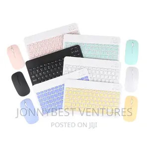 Portable Bluetooth Keyboard and Mouse