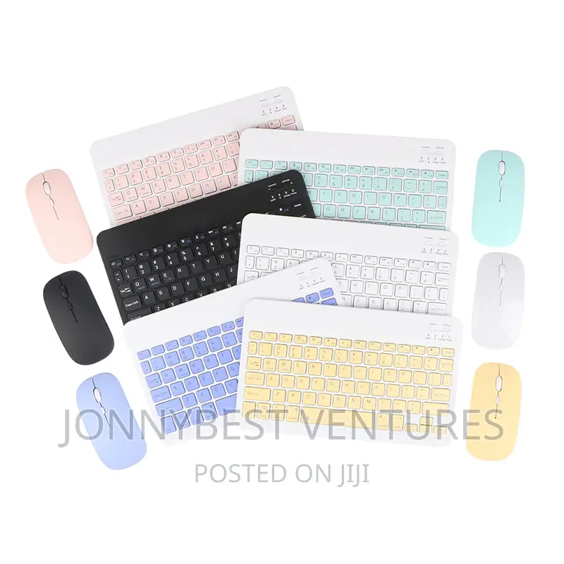 Portable Bluetooth Keyboard and Mouse