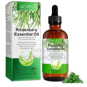 Pure Organic Rosemary Essential Oil for Hair Growth + Edges