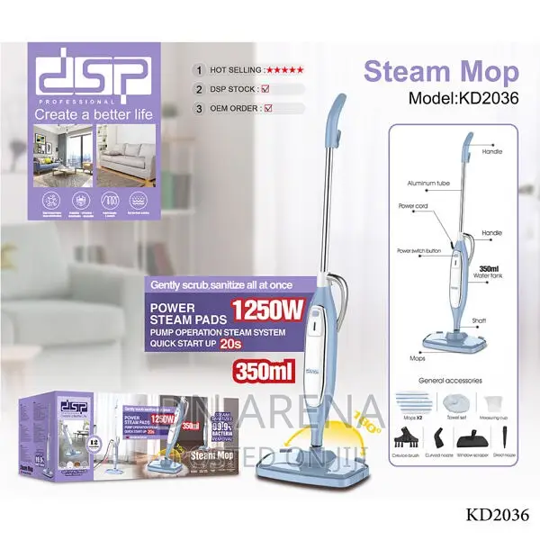 DSP Steam Mop Nano 1250W 350ml