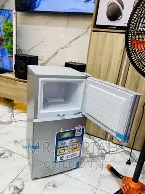 Fast Chilling Nasco 2 Door Electric Fridge(Nasf2-120)Gray.