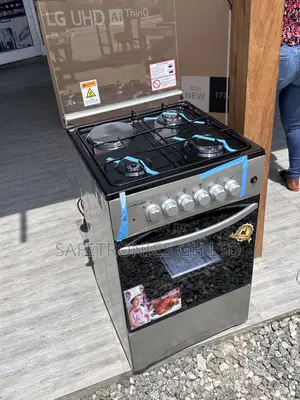 Oven With Grill Volcano 3 Gas 1 Electric 50x50 Glass Lid