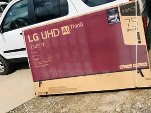 LG Smart UHD Black 75 Inches Glossy LED Electric UP77 Tv