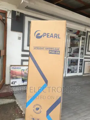 On Casters- Pearl PVC-28 Display Fridge (Beverage Cooler)