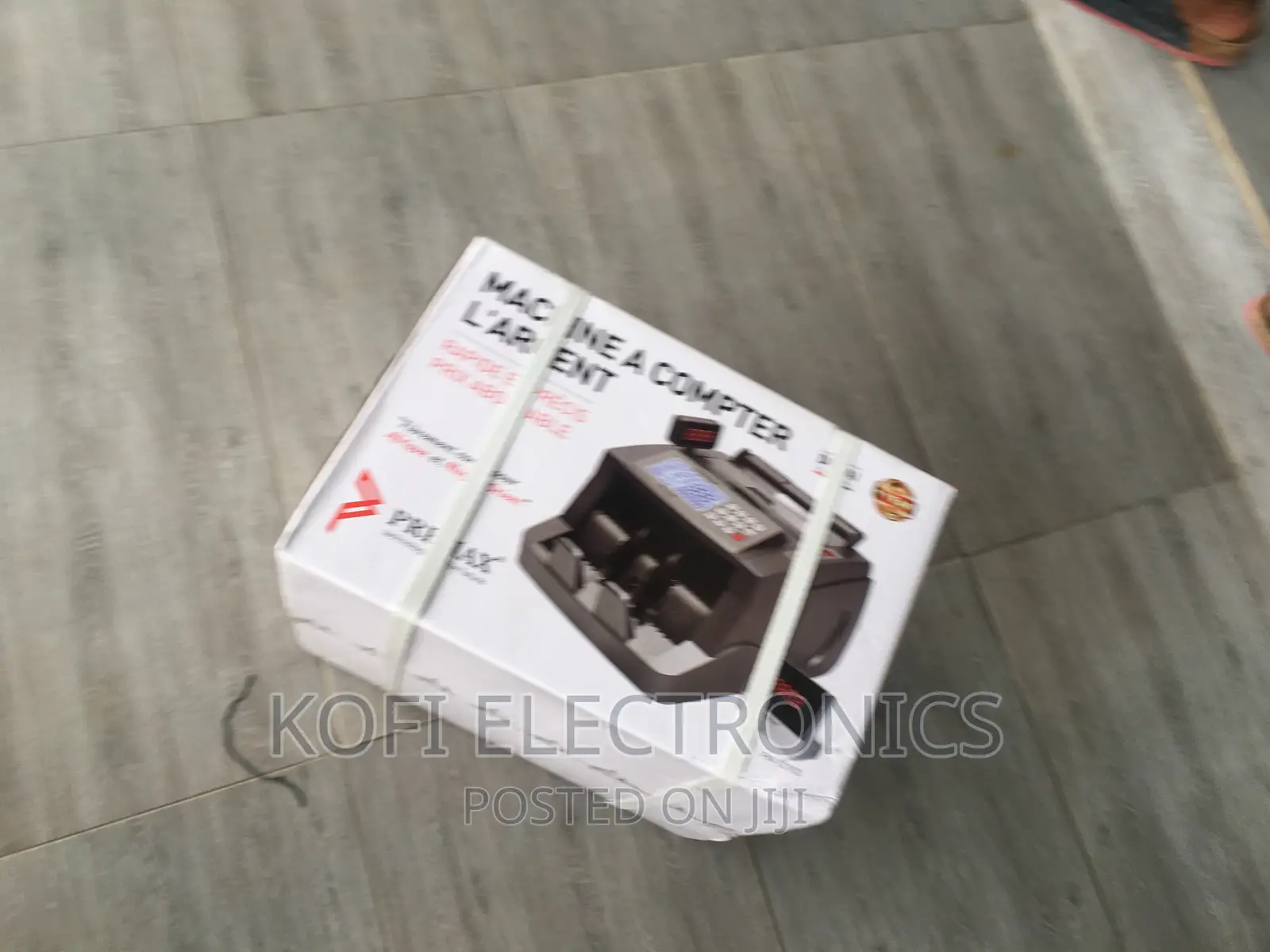 Grey Color Premax Money Counter Detector PM - CC90D