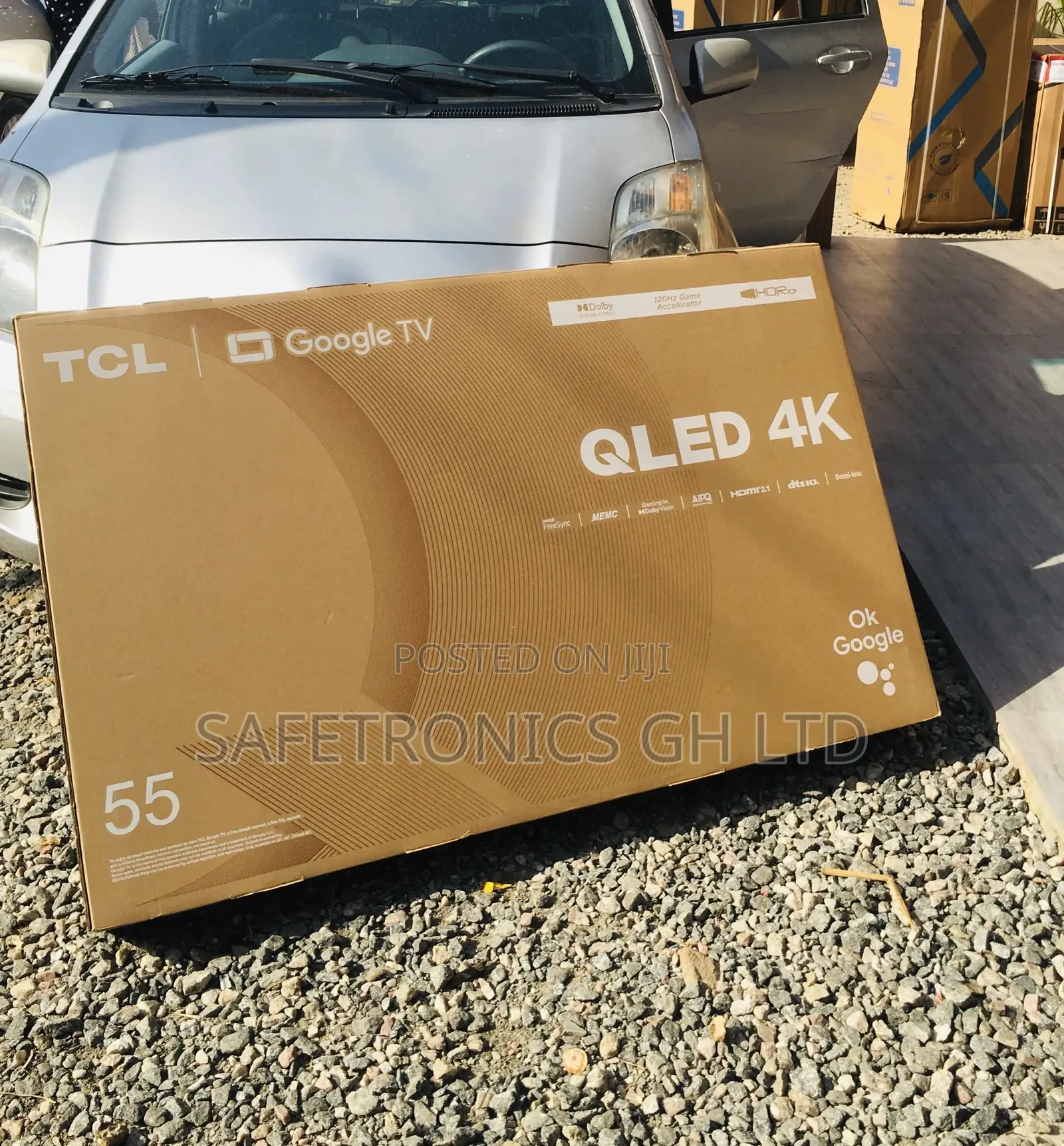 55 Inches Qled Black Smart Glossy UHD C645 HDR Tv