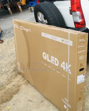 Real Smart Display TCL Glossy 65 Inches Qled HDR Black Tv