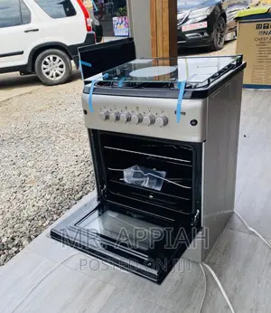 Fast Ferre 60x60 4 Gas Burner + Oven Grill(Gray).