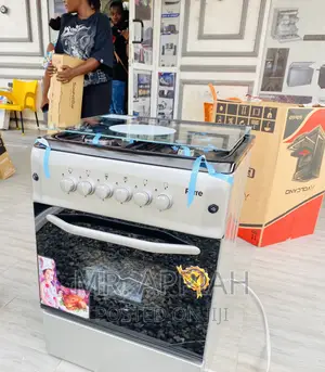 Get Discount on Ferre 4 Gas Burner + Oven Grill(Gray).