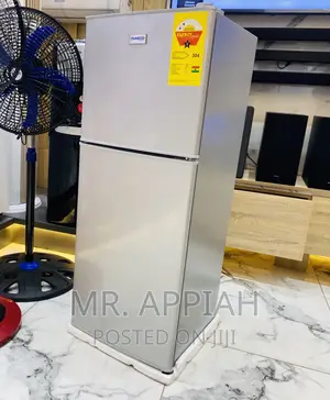 Manual Defrost Nasco Nasf2-13 2 Door Electric Fridge(Gray).
