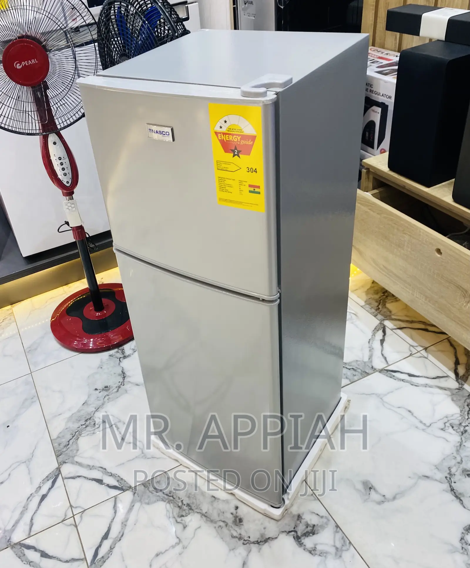 (Nasf2-13)Buy Reliable Nasco Double Door Electric Fridge.