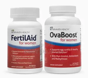 Female Fertility Supplement Pack - [ Fertilaid + Ovaboost ]