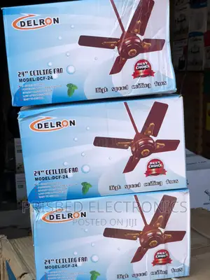Delron 24" Ceiling Fan (Short Blade)