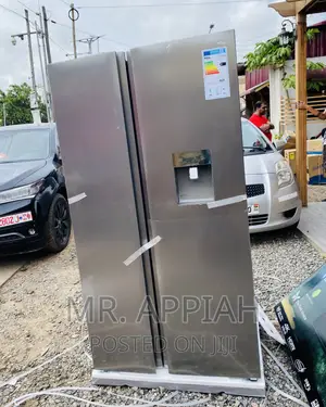 Super Cooling P520 SBN Side by Side Electric Refrigerator.