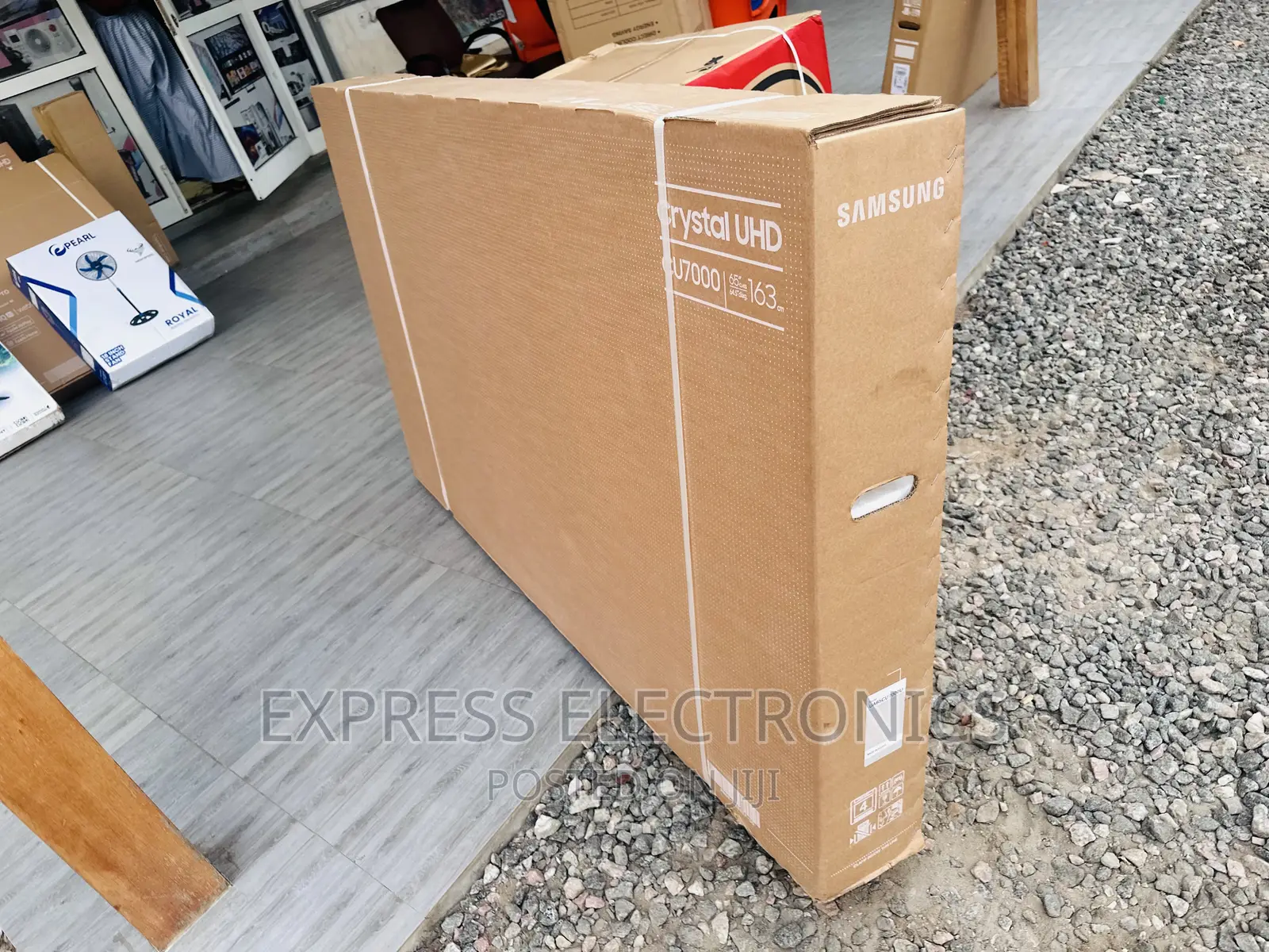 100%Best Samsung 65”Cu8000 Tv  UHD .